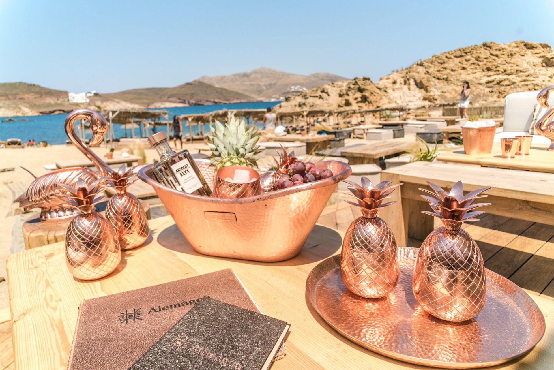 Alemagou Beach Bar Grécia