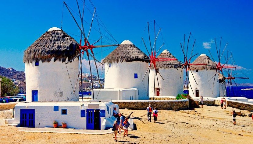 Os Moinhos de vento Grécia