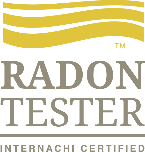 A radon tester logo that is tm certified