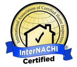 A logo for the international association of certified home inspectors