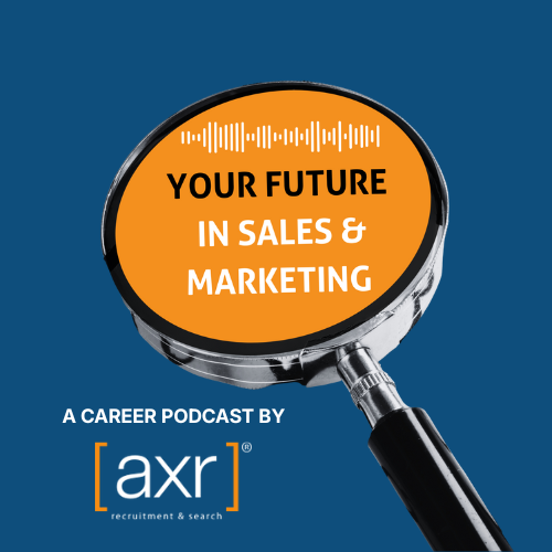 Magnifying glass over orange text: 