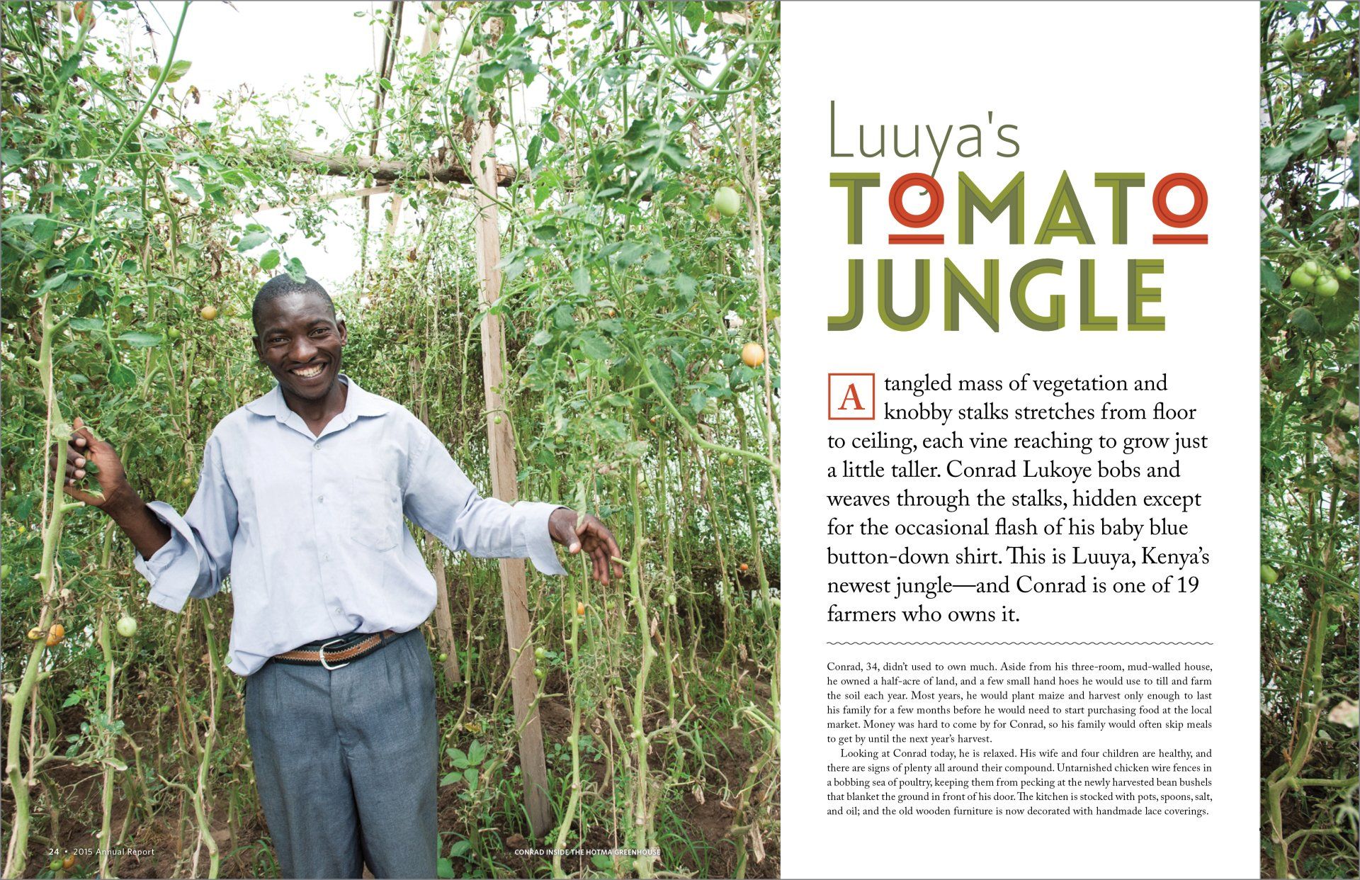 Feature Opener: Two Page Spread