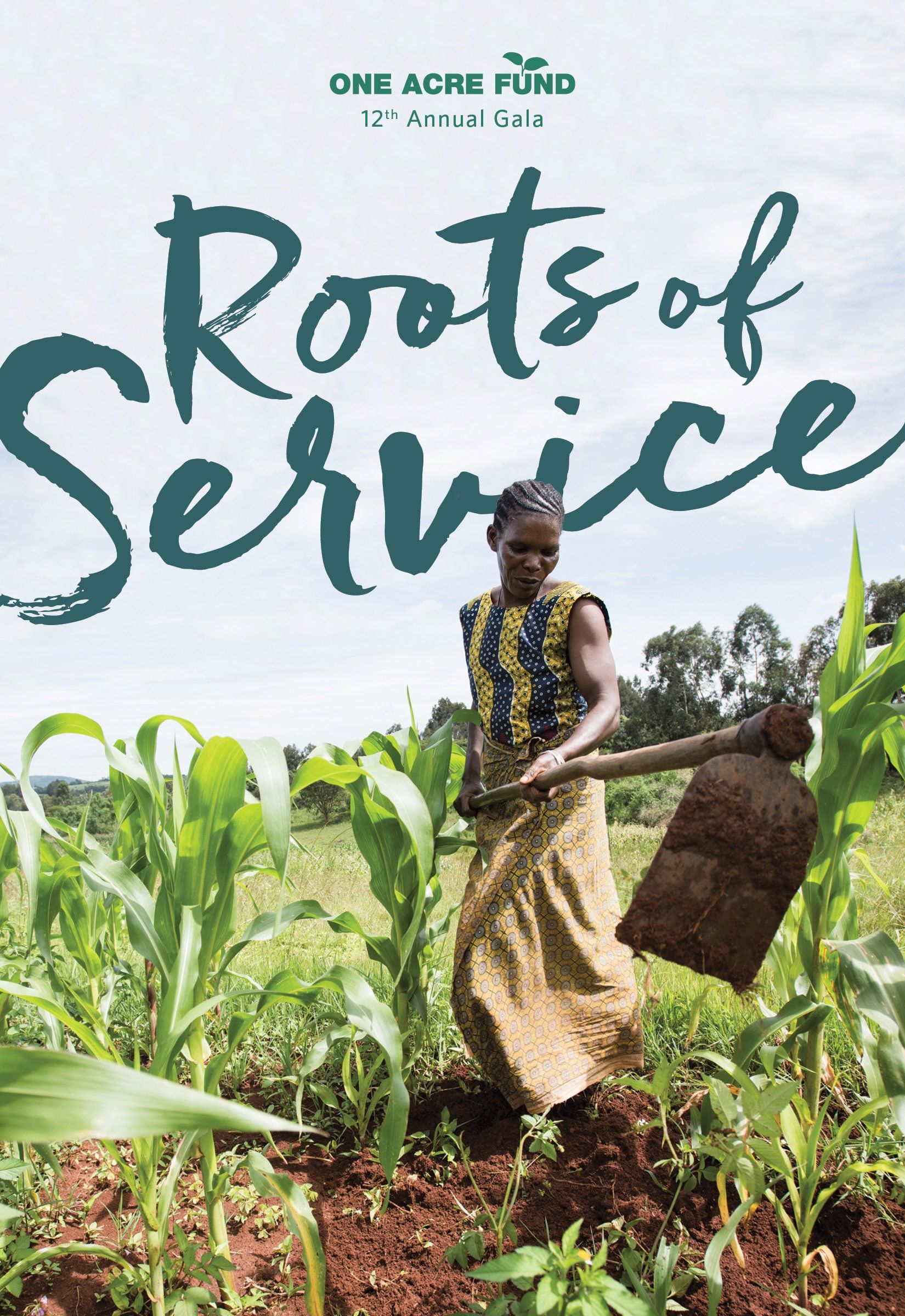 Gala Program Cover Design