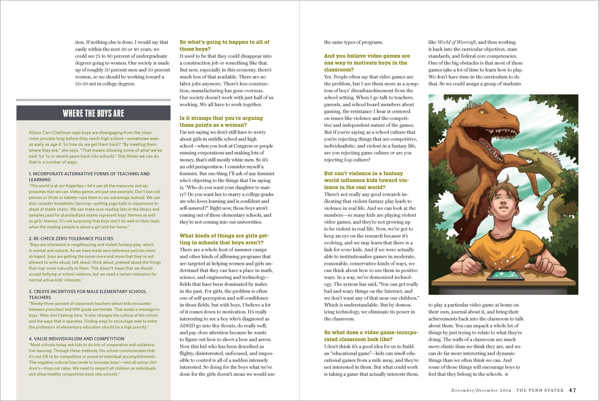 Magazine Feature Design 3 of 3