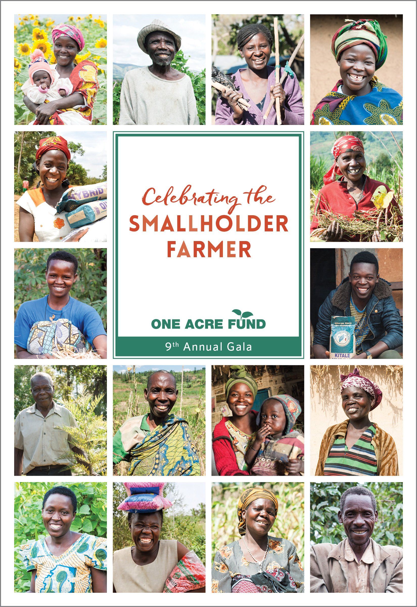 Gala Program Cover Design