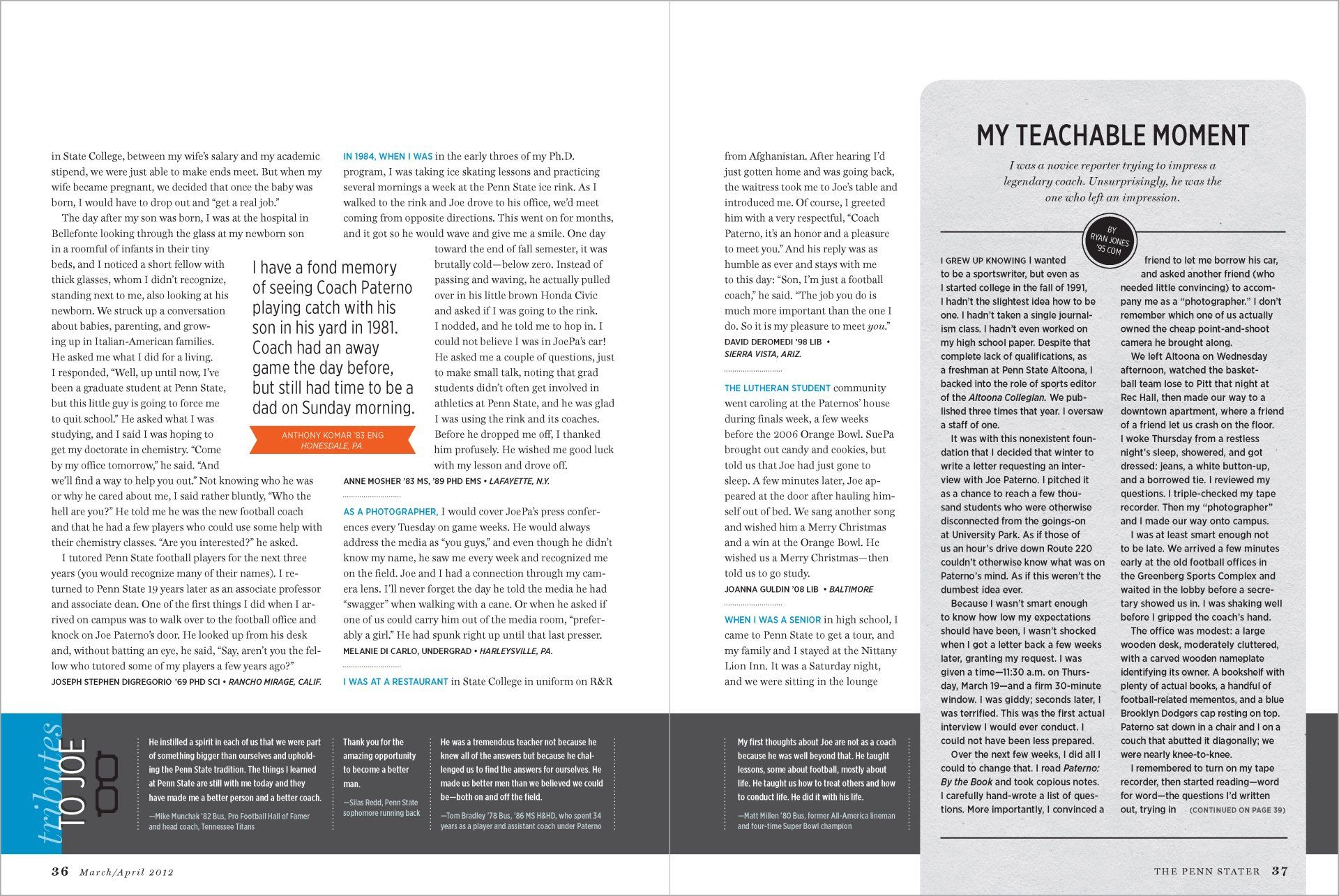 Magazine Feature Design 2 of 2