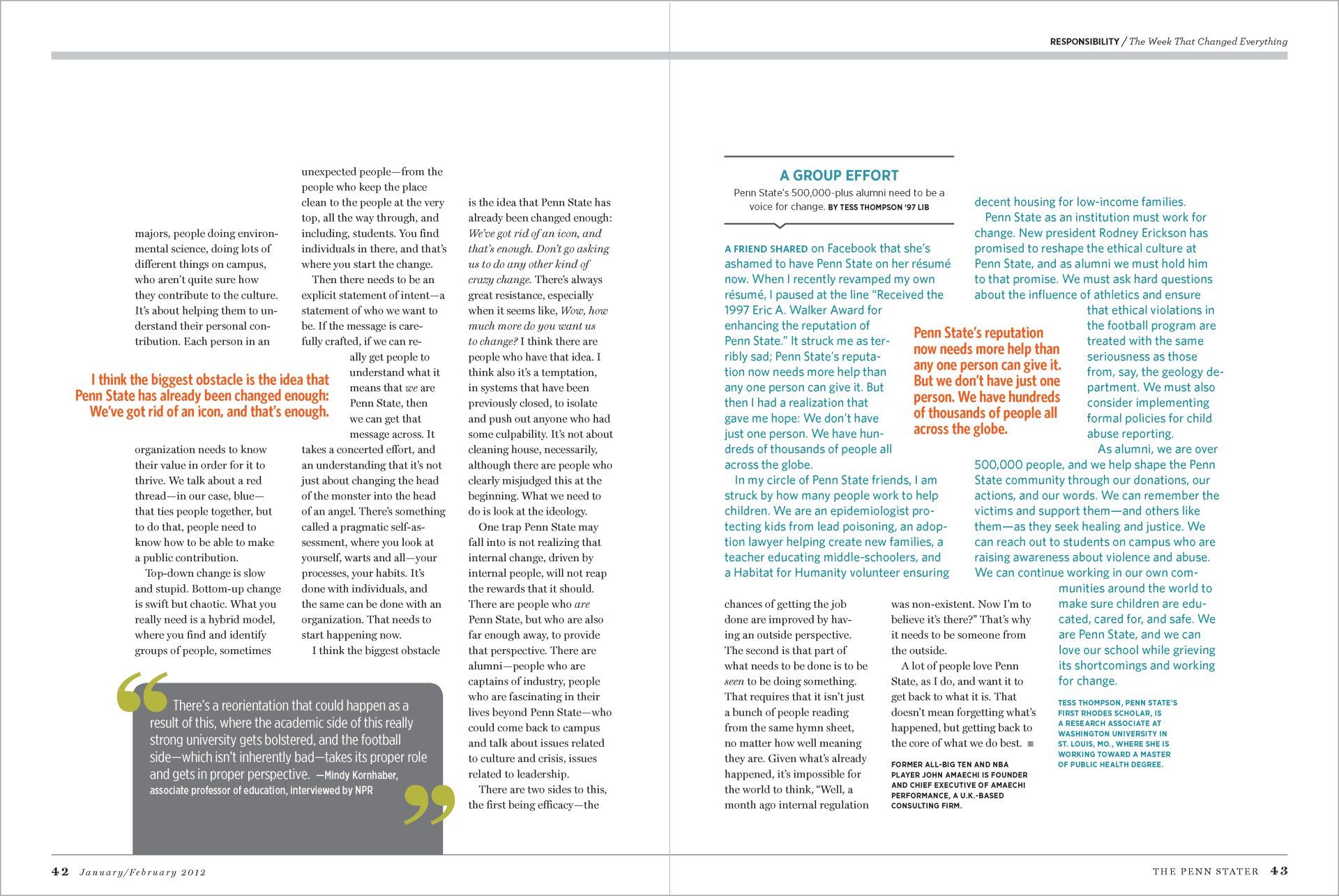 Magazine Feature Design 2 of 3