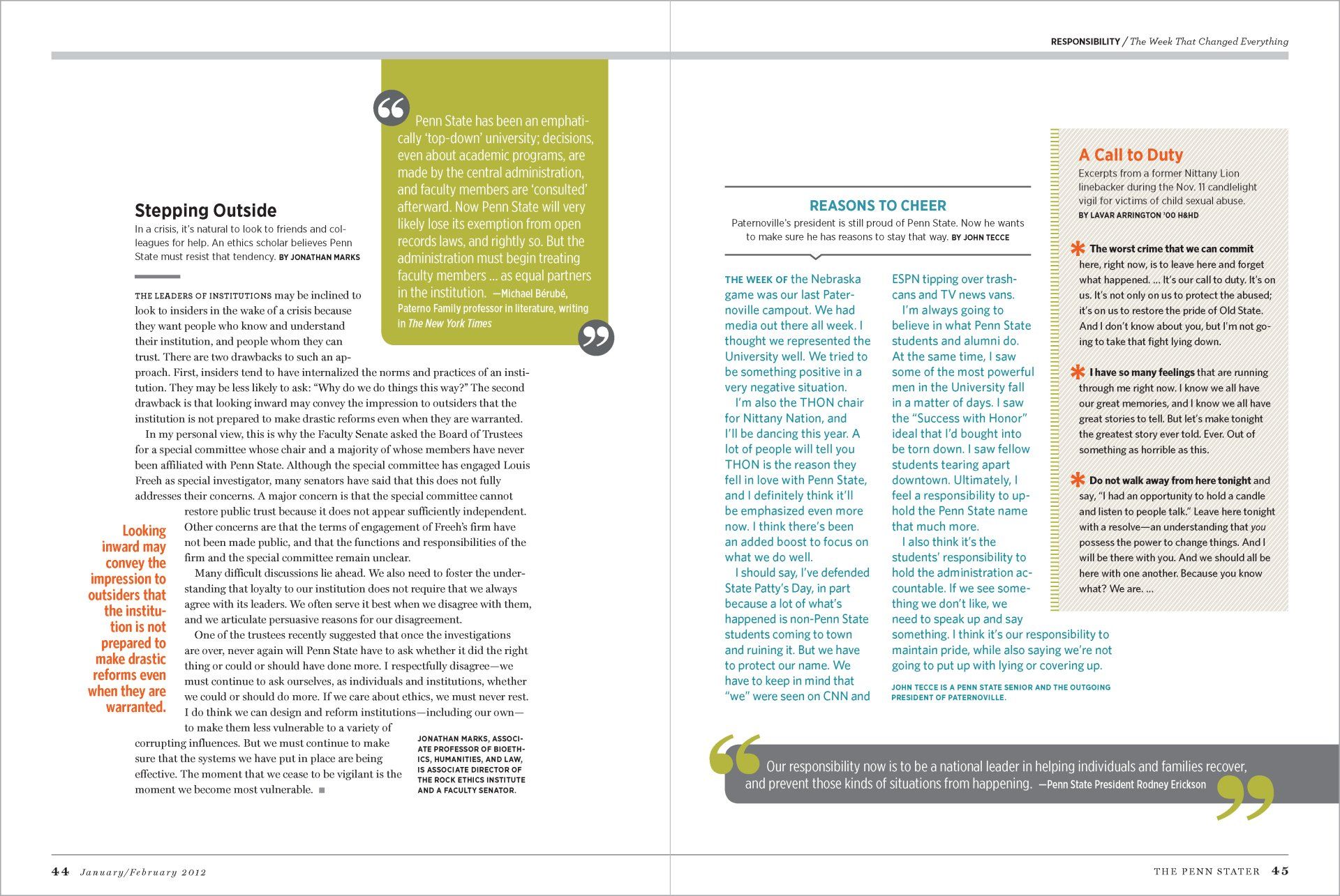 Magazine Feature Design 3 of 3