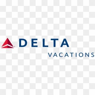 The delta vacations logo is on a white background.