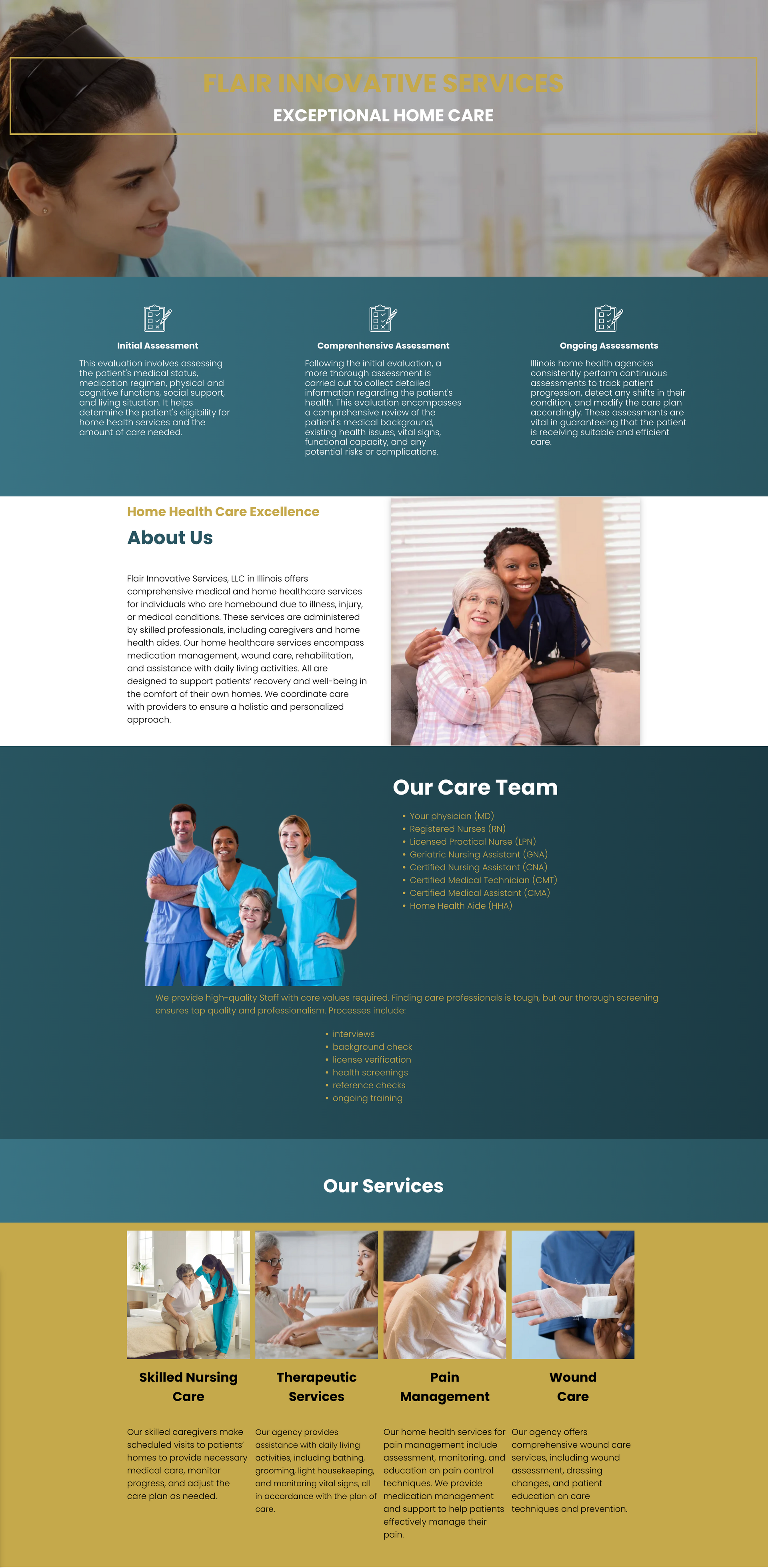 A nurse is talking to an elderly woman on a website.