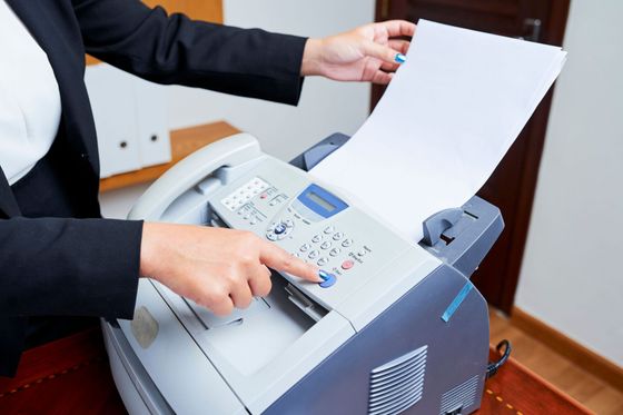 stampante fax da ufficio