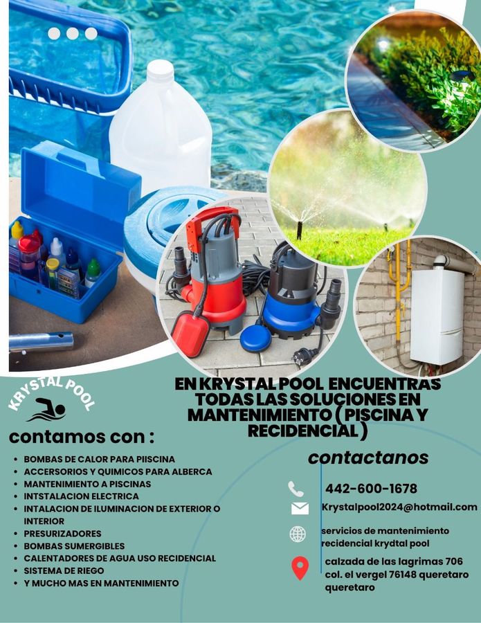 Mantenimiento de piscinas