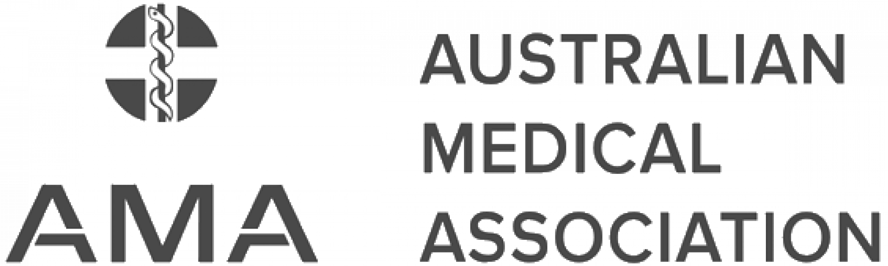 The logo for the australian medical association