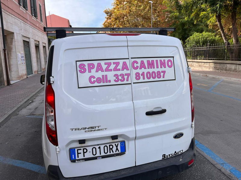 furgone spazzacamino