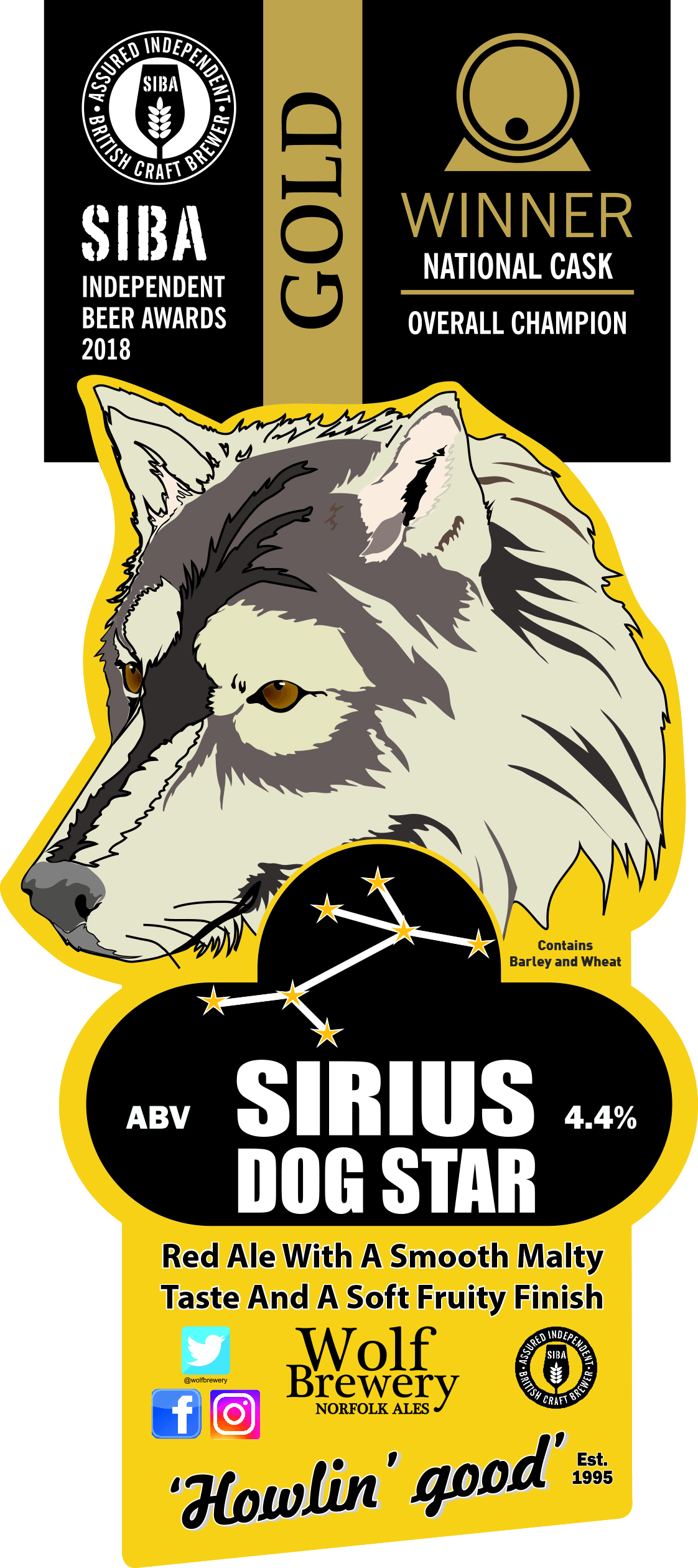 Sirius Dog Star beer