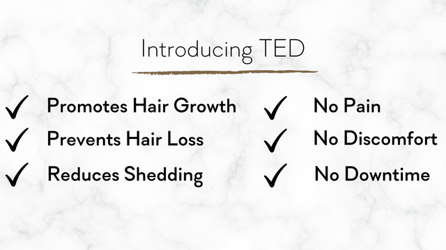 TED Hair Restoration | Needle‑Free Hair Growth