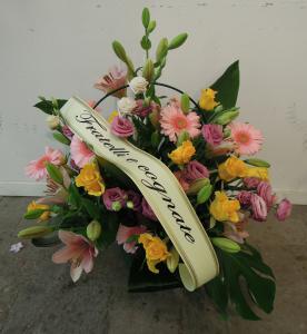 corona di fiori per funerale
