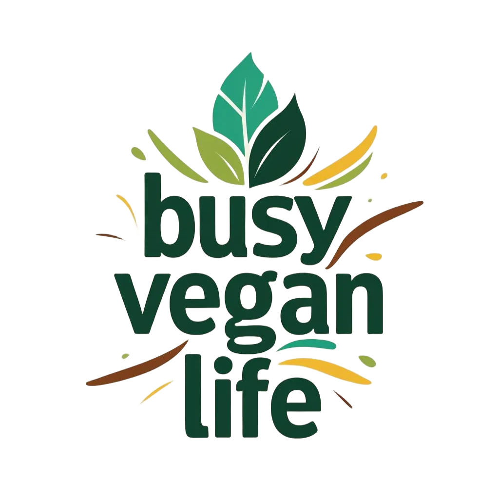 The Busy Vegan Life logo