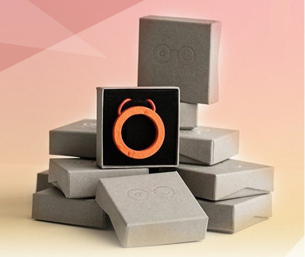 Branded SPEKLACE by Le Kevin luxury eyewear holder storage box with foam insert.