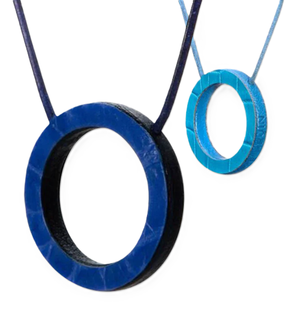 SPEKLACE by Le Kevin Luxury Eyewear Holder in Blue Duo.