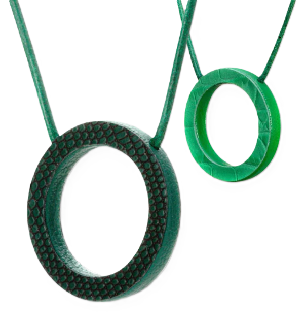 SPEKLACE by Le Kevin Luxury Eyewear Holder in Green Duo.