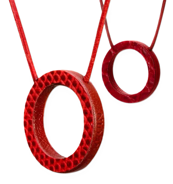 SPEKLACE by Le Kevin Luxury Eyewear Holder in Red Duo.