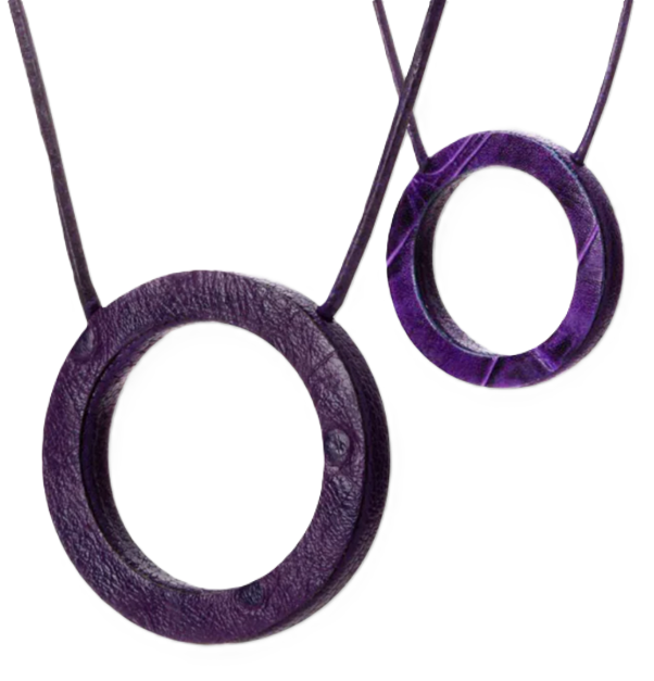 SPEKLACE by Le Kevin Luxury Eyewear Holder in Purple Duo.