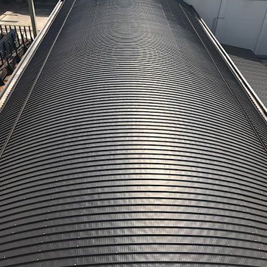 Tettoia in lamiera grecale