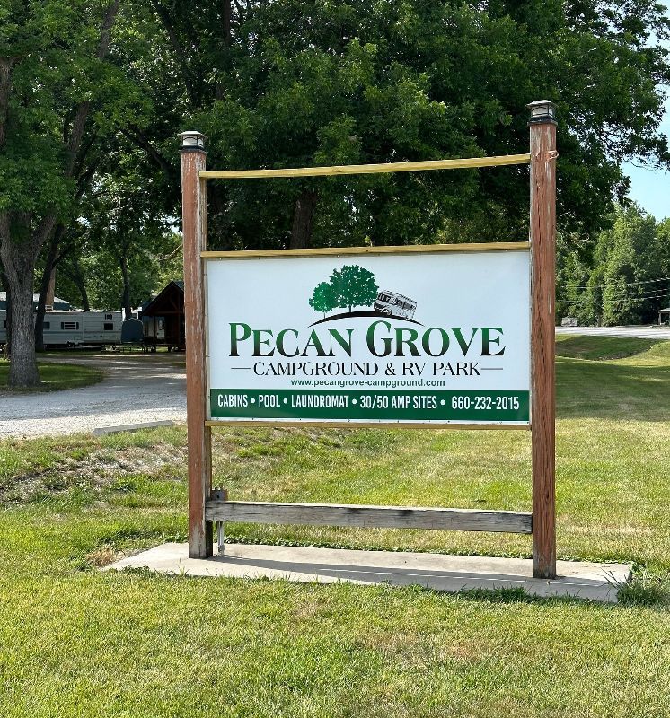 Pecan Grove sign