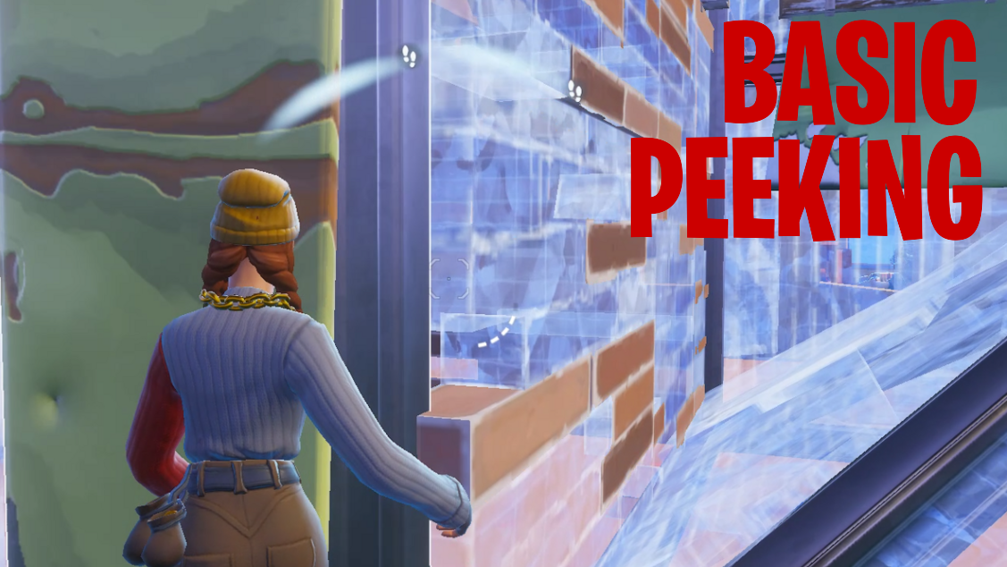 peeking in Fortnite