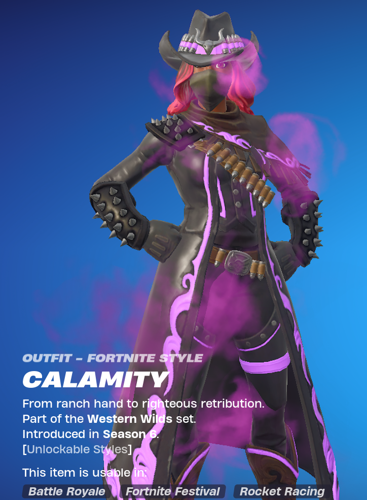 Fortnite Skin selection