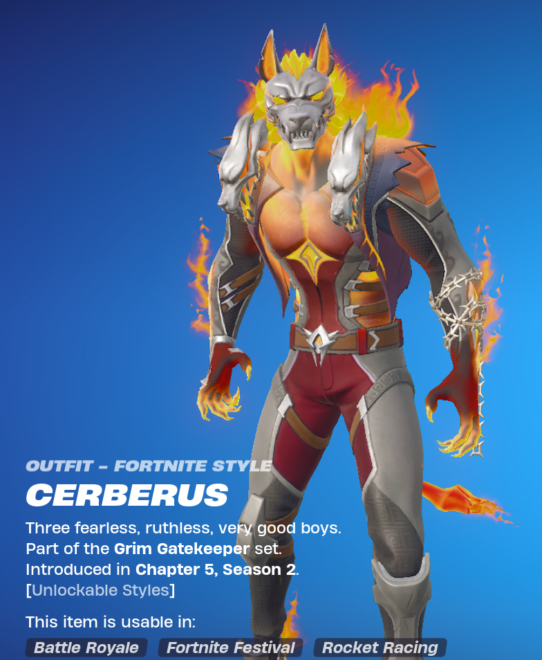 Fortnite Skin selection