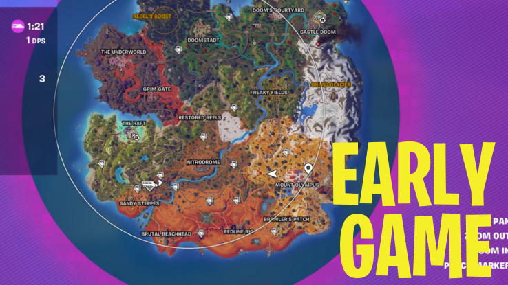 Early game strategy in Fortnite