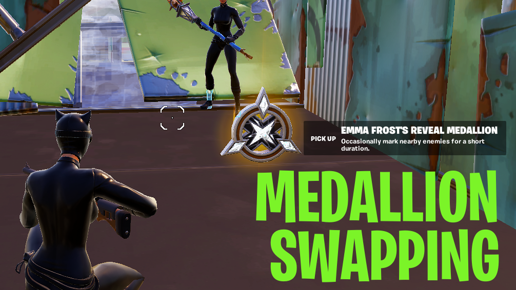 Medallion swapping strategy in Fortnite
