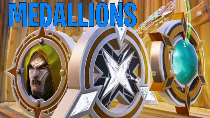 Chapter 5 medallions in Fortnite