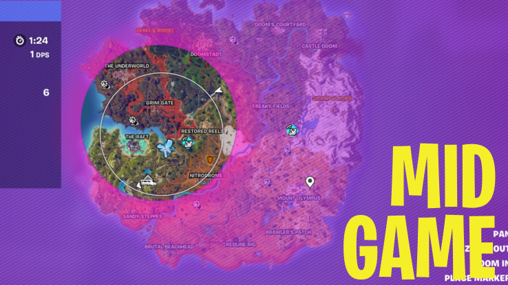 Mid game strategy in Fortnite