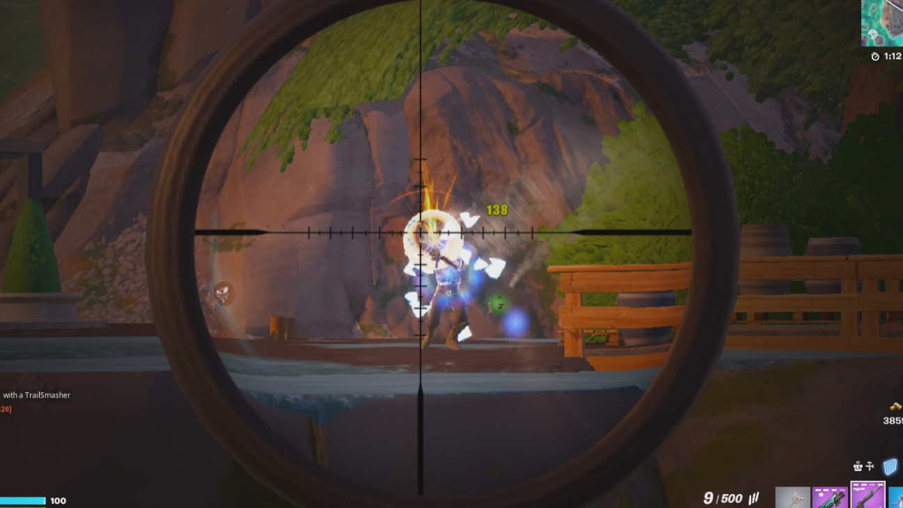 Aim training for Fortnite - 4x scope