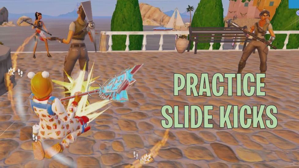 Fortnite - slide kicks