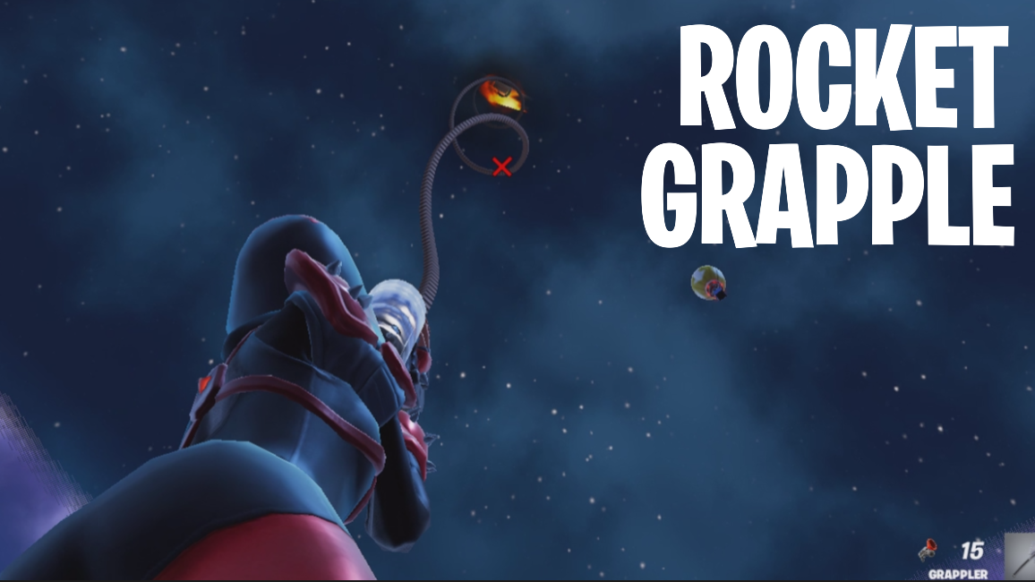Rocket grapple in Fortnite