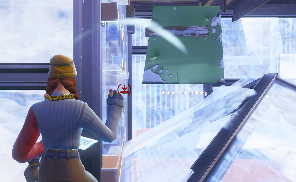 Basic peeking in Fortnite
