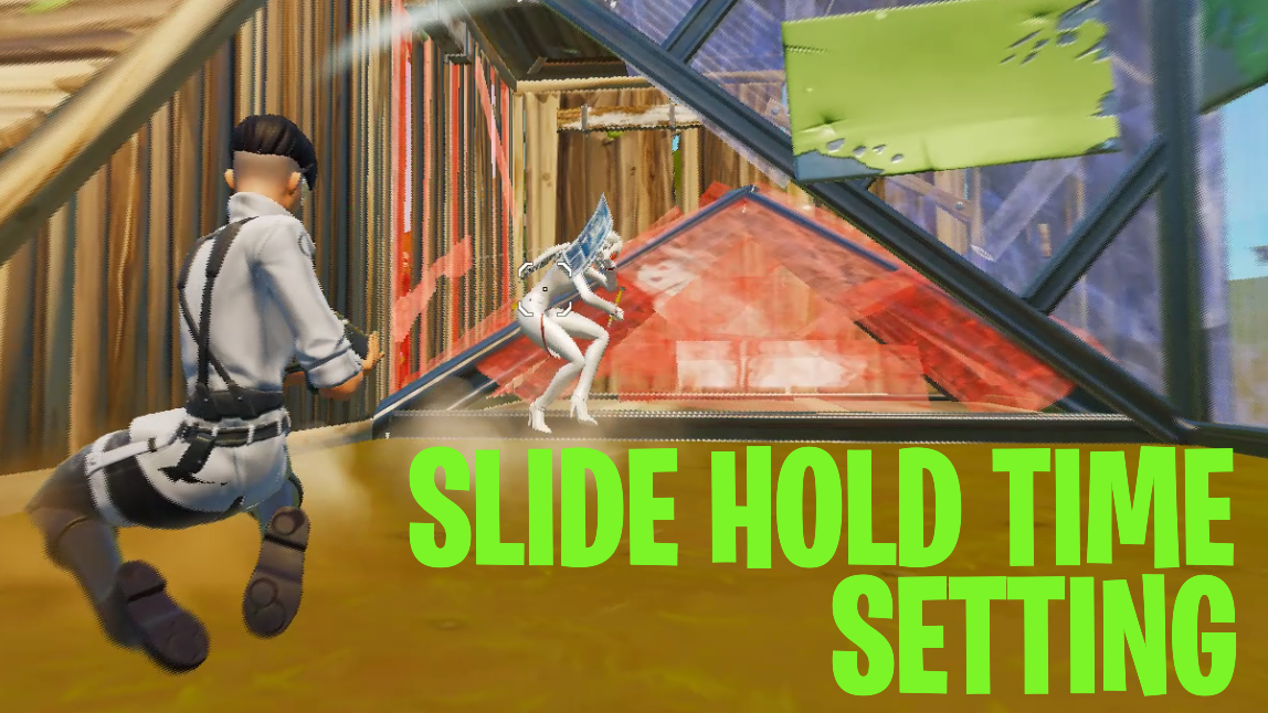 Fortnite settings - slide hold time setting