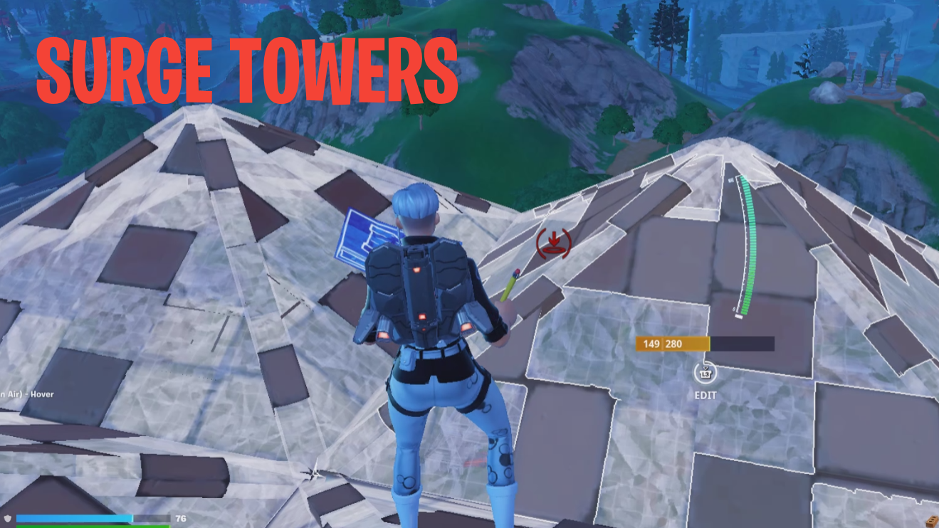The value of surge towers in Fortnite and how to make them