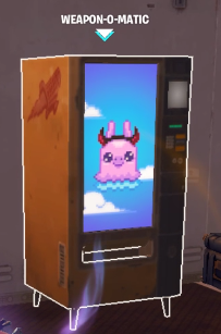 Vending and Mending machines in Fortnite