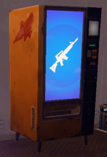 Vending and Mending machines in Fortnite