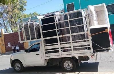 Reparto de mercancía en Puebla