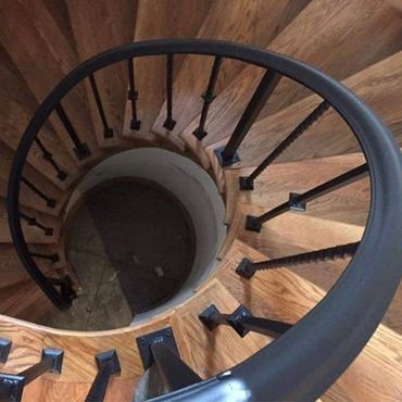 Custom Iron Work — Spiral Staircase in Louisville, KY