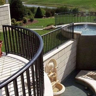Staircase Railing — Outdoor Decorative Fence in Louisville, KY