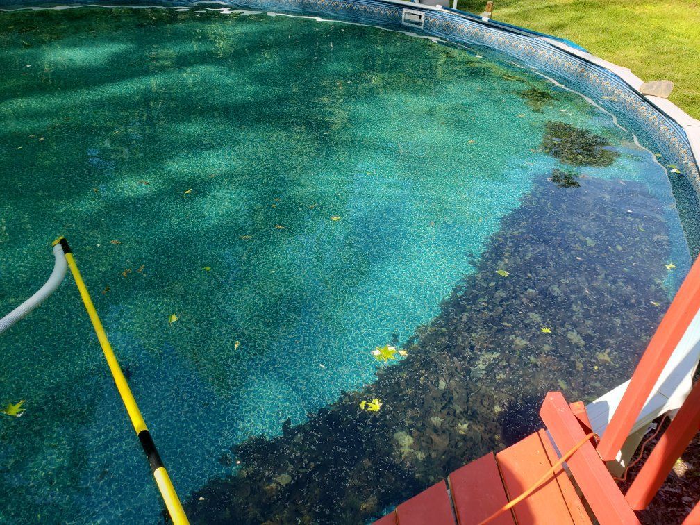 Before Pool Cleaning in Greensboro, NC