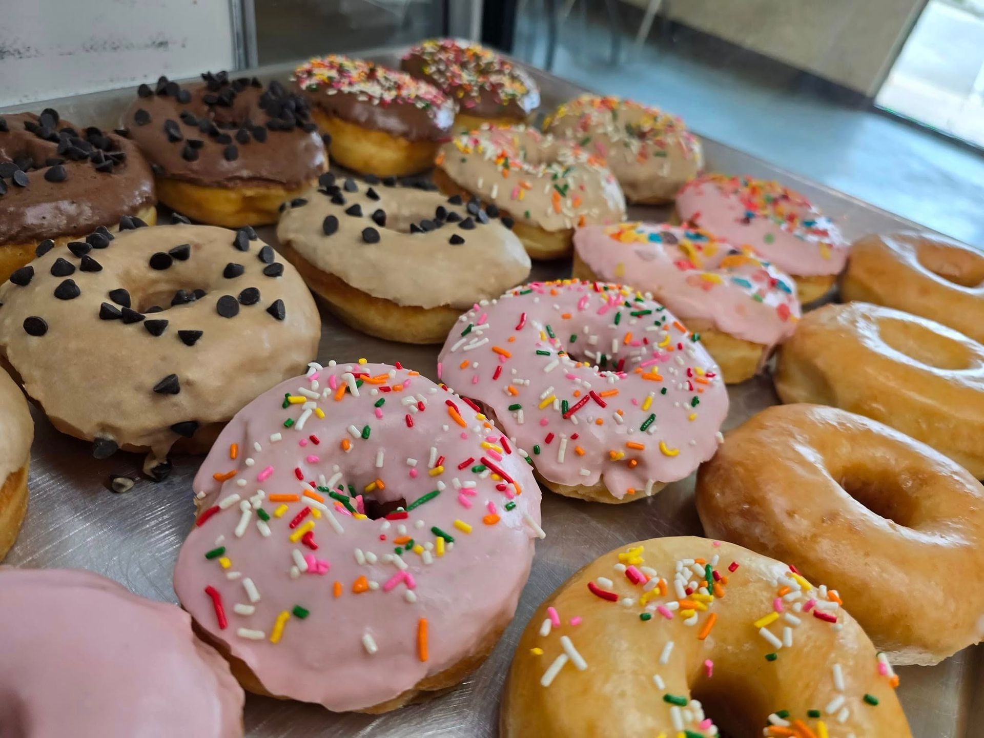 A variety of donuts
