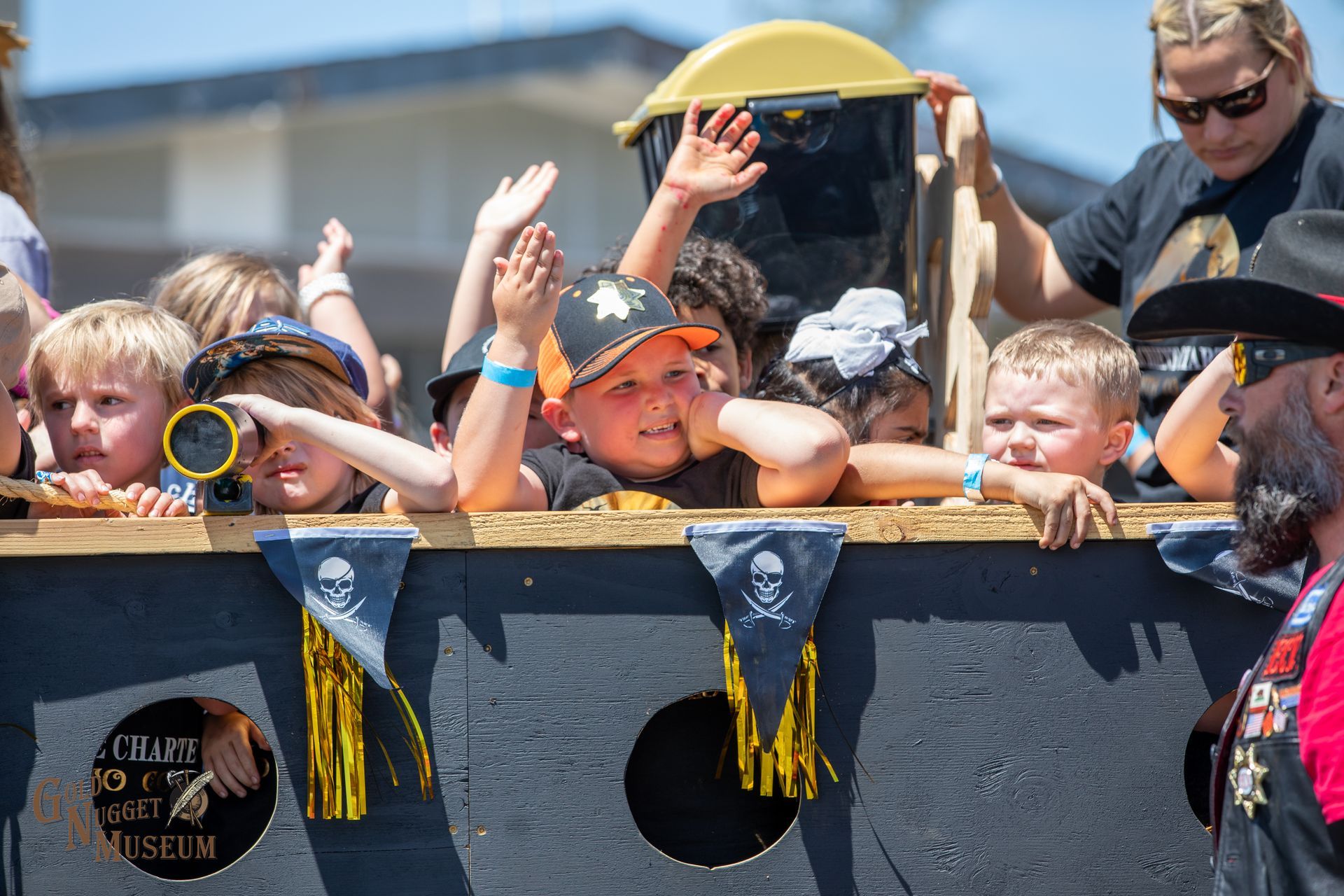 Gold Nugget Parade, Gold Nugget Museum, Achieve Charter school Float